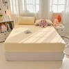 换季限时抢！买一送一【全尚天鹅牛奶绒床笠】山M同款  云端触感！加厚360度床笠！八色可选！A类面料，床笠侧高加高，适用于99%的床垫 商品缩略图6