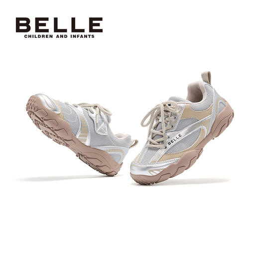百丽儿童秋季新款网面透气阿甘鞋 BL5330 商品图10