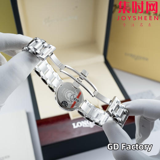 升级版 浪琴心月月相系列 表径30.5mm 蓝罗马 女士腕表 商品图7