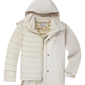 哥伦比亚女式羽绒内胆三合一外套XR7355