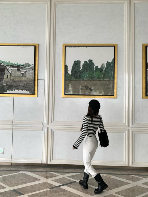 Read Nameless /黑白条纹小香针织外套（山茶花可卸） 2025/10/11 商品图11