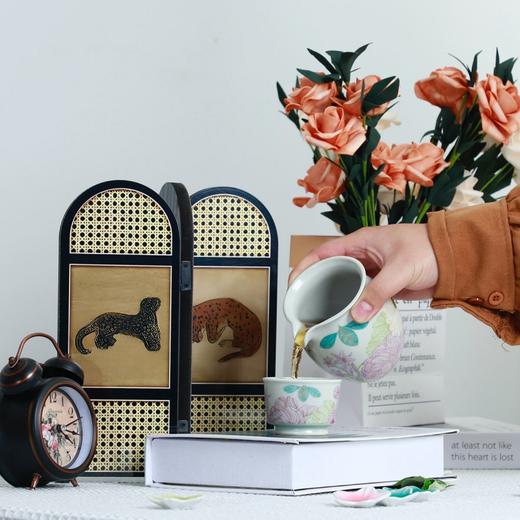 【京隆堂 】猫咪手绘彩 汝窑新中式系列茶具 商品图13