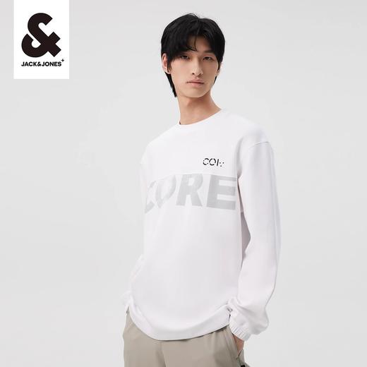 生活专区J-杰克琼斯奥特莱斯秋季潮卫衣舒适百搭休闲上衣百搭宽松圆领长卫衣 商品图1