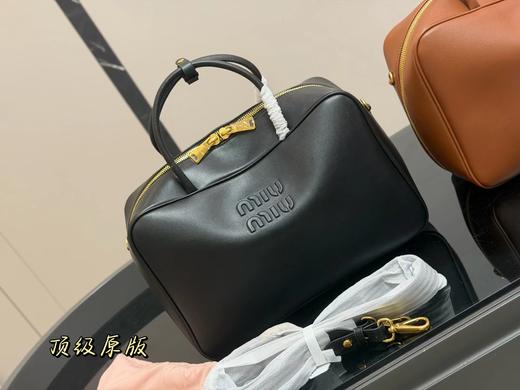 D101062可手拎也可斜挎棉质缎面衬里保龄球公文包 商品图2