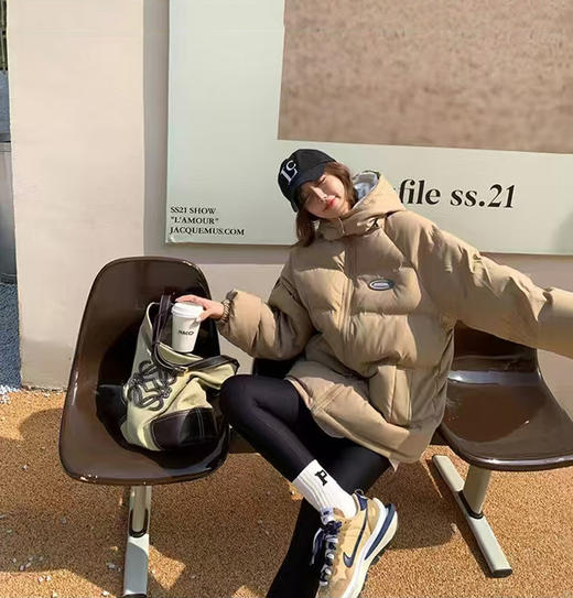 亏清！80%白鸭绒 网红同款！立领夹克羽绒服 商品图3