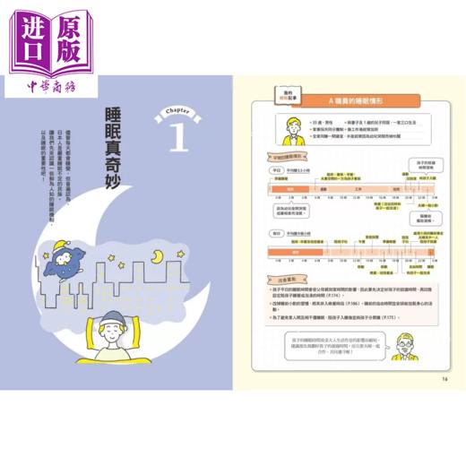 【中商原版】图解睡眠大百科 补眠无效 早睡无解 柳泽正史破解睡觉迷思的超实用指南 柳泽正史 远流文化	港台原版 商品图3