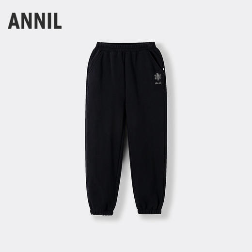 【实体店同款】女童全腰针织夹裤冬季新款安奈儿童装AG546178 商品图1