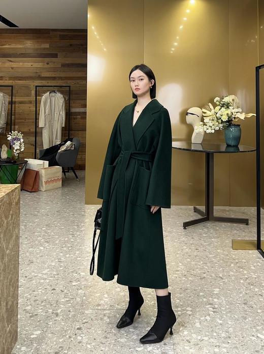 【只可换码，不退货】Maxmara秋冬系列Labbro大衣对版100% cashmere纯山羊绒优雅端庄用来形容它都感觉还差点意思（HY） 商品图4