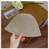 空白诗日系冷淡风遮脸针织圆顶渔夫帽YFM款 商品缩略图1