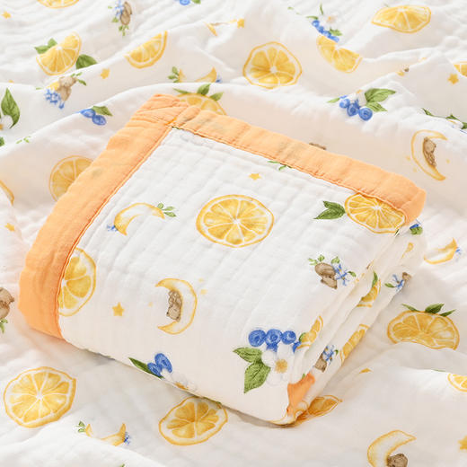 【四季通用❗六层纱布浴巾盖毯】初生儿纯棉a类，高密度纯棉，吸湿透气柔软蓬松，细选材料使用安心，卡通新生儿包被宝宝盖毯包巾婴儿浴巾QQ 商品图11