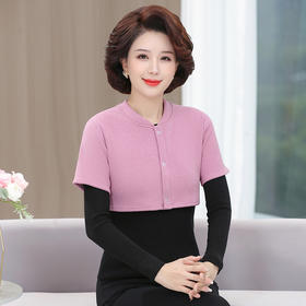 FW H02妈妈装加绒贴身护肩膀护腰短袖坎肩保暖马甲