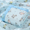 【四季通用❗六层纱布浴巾盖毯】初生儿纯棉a类，高密度纯棉，吸湿透气柔软蓬松，细选材料使用安心，卡通新生儿包被宝宝盖毯包巾婴儿浴巾QQ 商品缩略图5