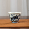 青花鱼藻铃铛杯  高度5.5cm 口径6.5cm，容量：110ml 商品缩略图1