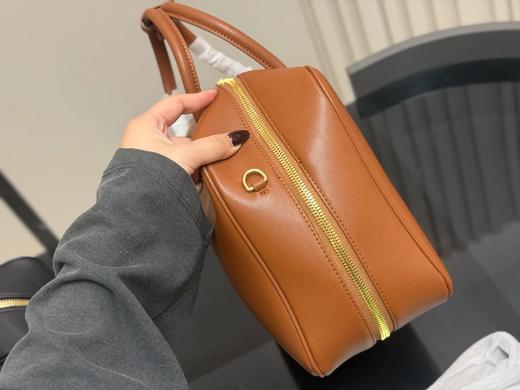 D101062可手拎也可斜挎棉质缎面衬里保龄球公文包 商品图13