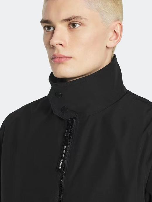 D101060户外休闲高领设计男士黑标大鹅夹克 商品图9