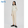 NUTS商场同款春秋款纯色时尚简约气质百搭休闲九分长裤女241073549 商品缩略图3
