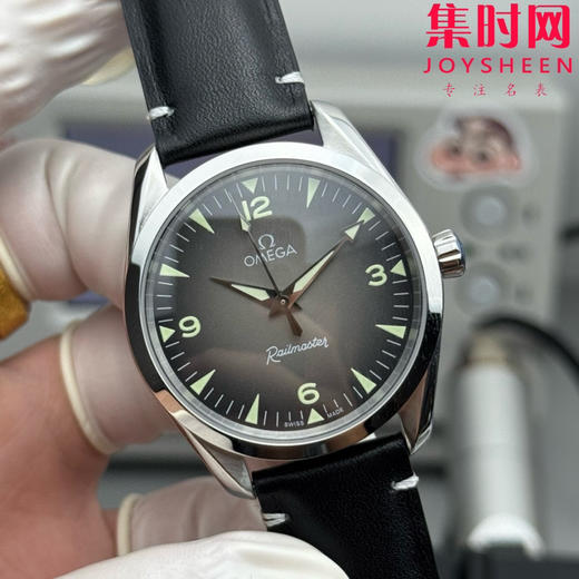 欧米茄 OMEGA 三针 Railmaster 铁霸系列 男士腕表 商品图1