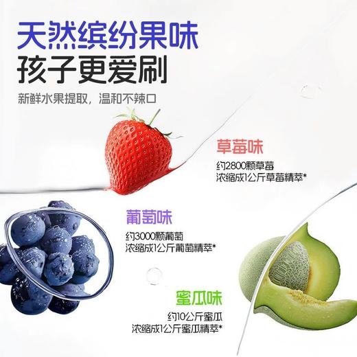 疯狂动物城x兔头妈妈儿童牙膏抗糖防蛀含氟牙膏防龋齿1-3-6-12岁 商品图3