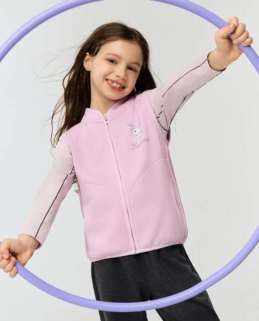 【春上新】8楼爱慕儿童Aimer Kids女孩酷洛米百搭马甲马甲AK181K071，吊牌价359元 商品图1