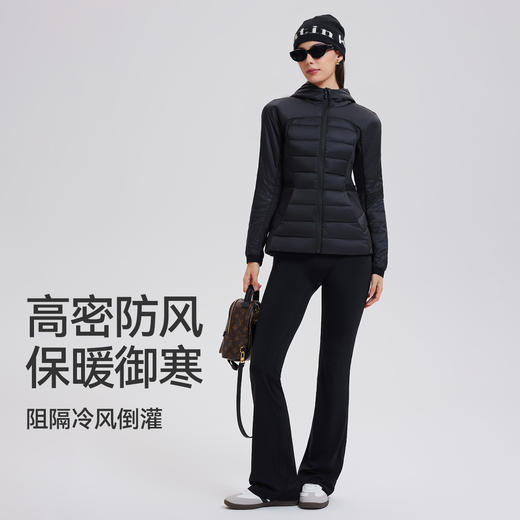 【限时秒杀】【2025上新】【lulu同款】科里芙95%鹅绒修身防水厚款保暖外套女羽绒服 商品图3