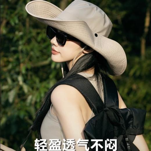 空白诗户外爬山徒步防晒帽子QM款 商品图3