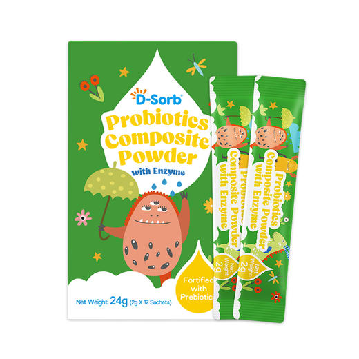滴适宝（D-Sorb）综合消化酶 婴幼儿进口复合酶儿童消化蛋白酶 商品图5