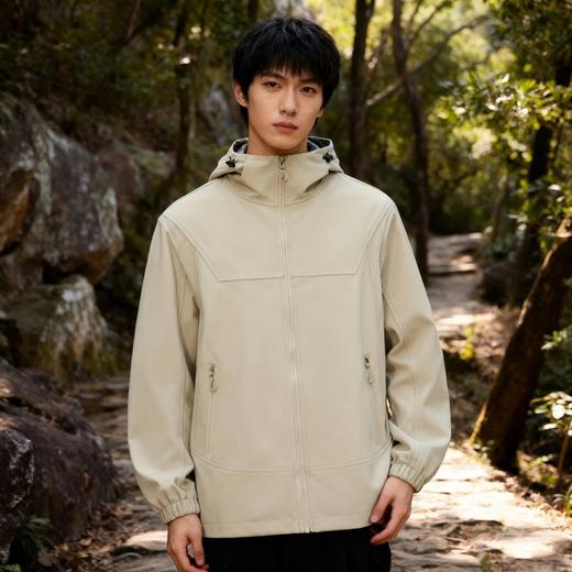 【防泼耐磨 防风有型 内里加绒】斯辰唯佳软壳衣外套（A87-DQC6611） 商品图1