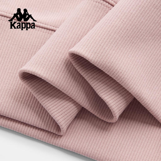 Kappa 运动卫衣女2025新款秋季针织套头衫女长袖上衣K0F82WT81 商品图3