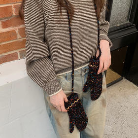 彩点针织女包套手套--纪念日百货门店同款166295591