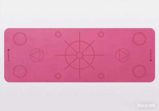 【AUMNIE】 新升级圆角设计 量子瑜伽垫 PU天然橡胶土豪PU瑜伽垫 商品图6