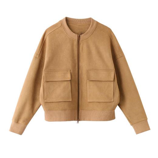 时尚气质洋气显瘦上衣蝙蝠袖流行夹克MUQQ4133 商品图4