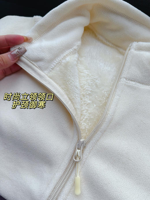 【首发限时折扣79】新款秋冬季抓绒内胆男女 户外摇粒绒加绒加厚 冲锋衣内胆可外穿外套 商品图3