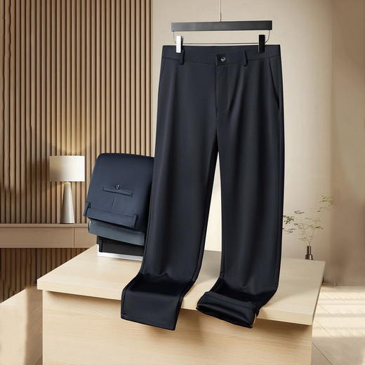 【特大码】【DM】大依优型大码男装弹力西裤休闲直筒商务百搭长裤300斤 商品图3