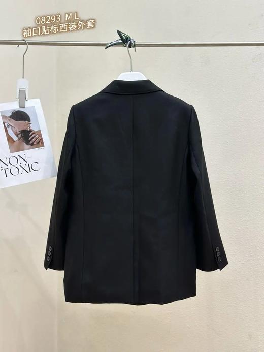 G08293#袖口贴标西装外套 商品图1