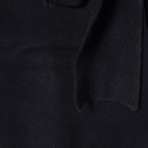 363SDSA秋冬新款痞帅男装美式复古可拆卸围巾V领毛衣百搭时尚针织衫 商品图3