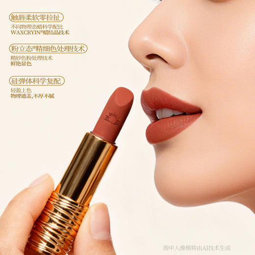 【官方正品】云南白药采之汲南诏花影红花口红3.7g*3支礼盒滋润呵护唇彩三色组合 商品图2