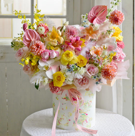 《惊鸿》奶油桃子粉掌奶油杯缤纷色抱抱桶 商品图1