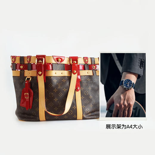 【9新】LV路易威登老花拼红色漆皮购物袋托特包手提包051025JJ08 现售价：3500！ 商品图8