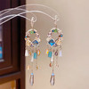 许愿池少女复古长款流苏耳环-纪念日百货门店同款166693468 商品缩略图0