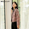NEELLY纳俪商场同款冬季新款90白鹅绒羽绒服女保暖小香风短款外套N25104L04551 商品缩略图0