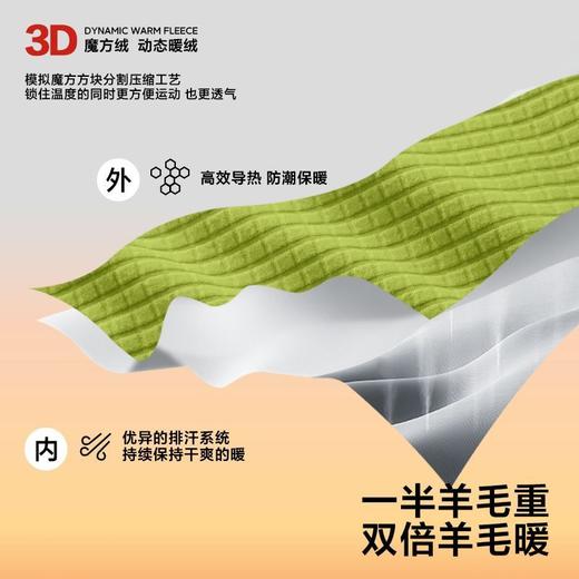 【咕噜日记】儿童加绒连帽外套2025秋冬男童女童轻暖冲锋衣锁温抗静电PDWT2505 商品图2