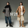 N°28 翻领羊毛呢大衣女秋冬2025新款系带收腰呢子外套8855A1D617 商品缩略图3