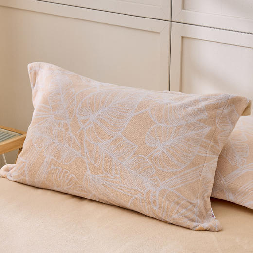 多喜爱 美眠康 牛奶绒套件 盛满园-驼【不炸毛】【不起静电】【不掉毛】 商品图1