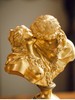 【已售】独角鹿西洋古董 19世纪法国出品让·乌东风格「Le baiser donné 给予之吻」主题大理石底座铜镀金雕像一对 商品缩略图4
