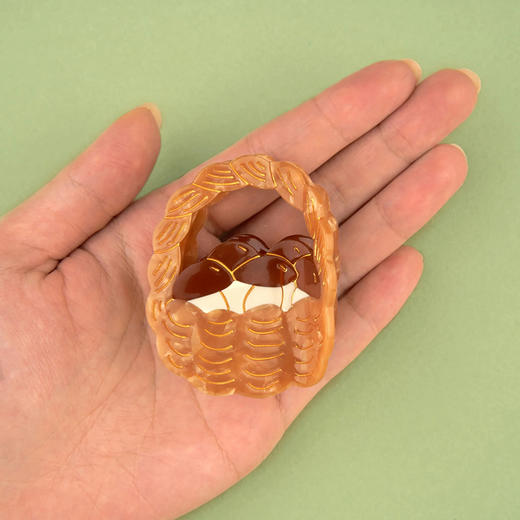北京仓｜CouCou Suzette-Mushroom Basket-松露菌小篮 发抓［法国设计师］ 商品图0