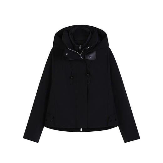 NEELLY纳俪商场同款冬季新款90白鸭绒两件套羽绒服女通勤短款外套N25104L04416 商品图3