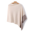 丁摩 100%美利奴羊毛女式大披肩斗篷针织外搭不规格设计感围巾外套5ZF-952 商品缩略图4