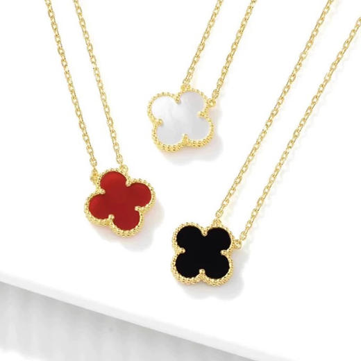 时尚精致四叶草项链-纪念日百货门店同款166994931 商品图0