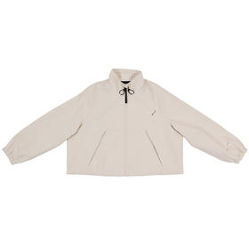 半身缘女装 秋季宽松版防盗口袋立领夹克外套261113U01340035