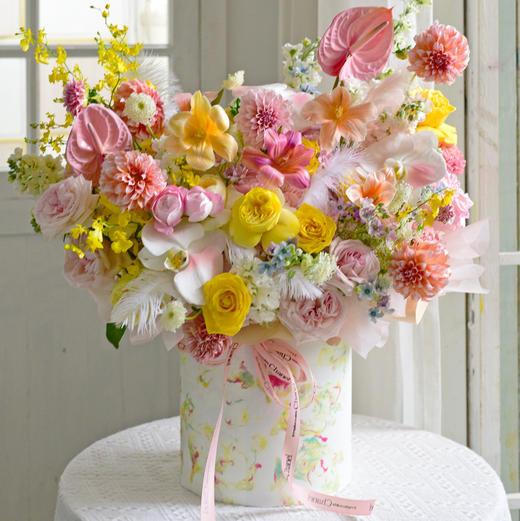 《惊鸿》奶油桃子粉掌奶油杯缤纷色抱抱桶 商品图0